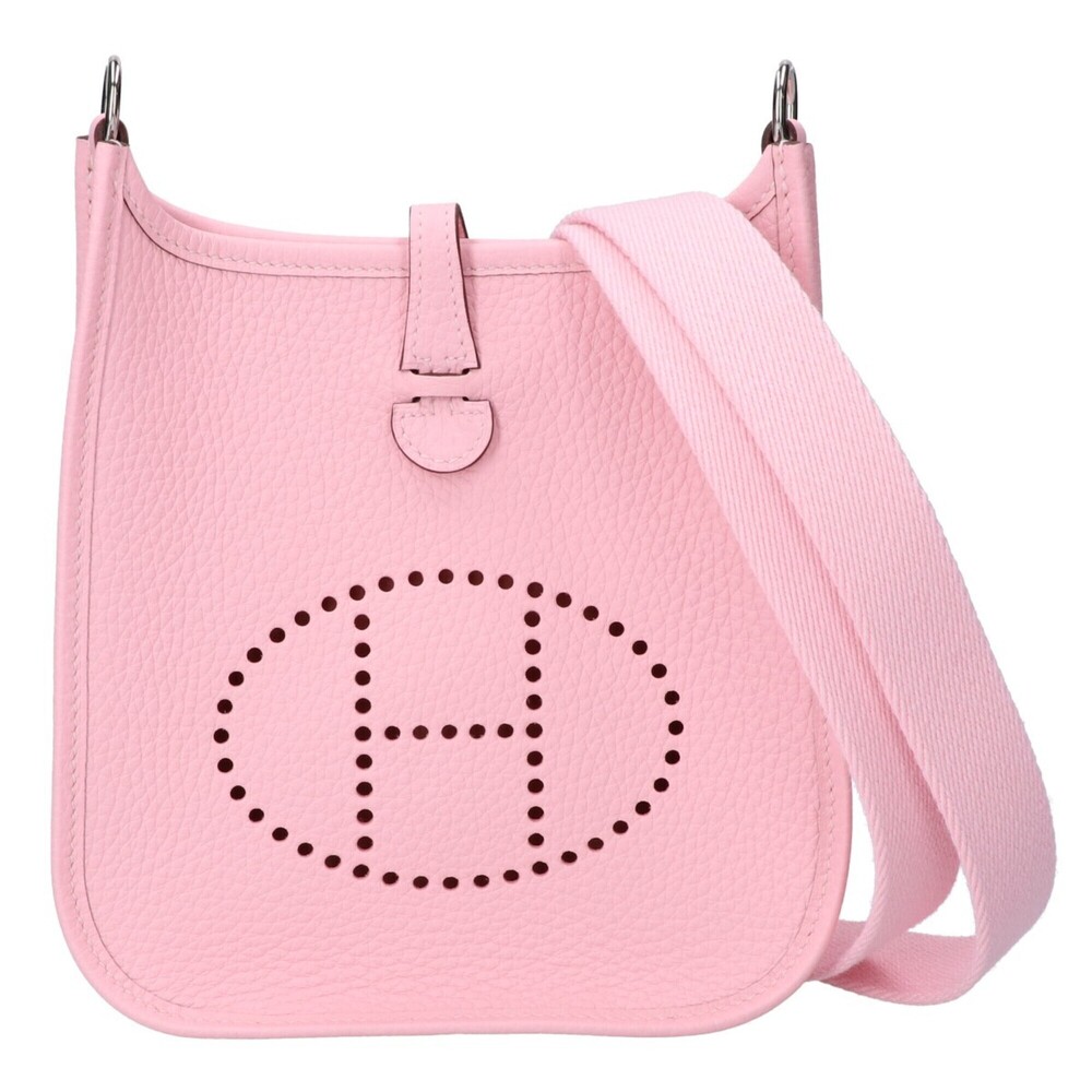 HERMES (Hermes) K-stamp Taurillon Evelyne 16TPM Amazon Shoulder Bag, Rose Sak...
